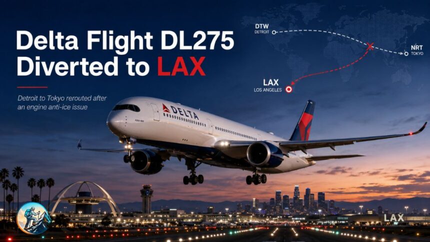 Delta flight DL275 diverted LAX