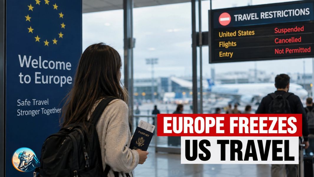 Europe Freezes US Travel