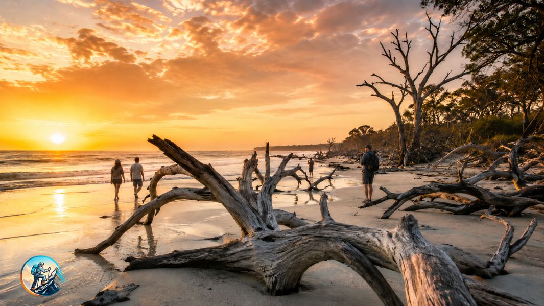driftwood beach