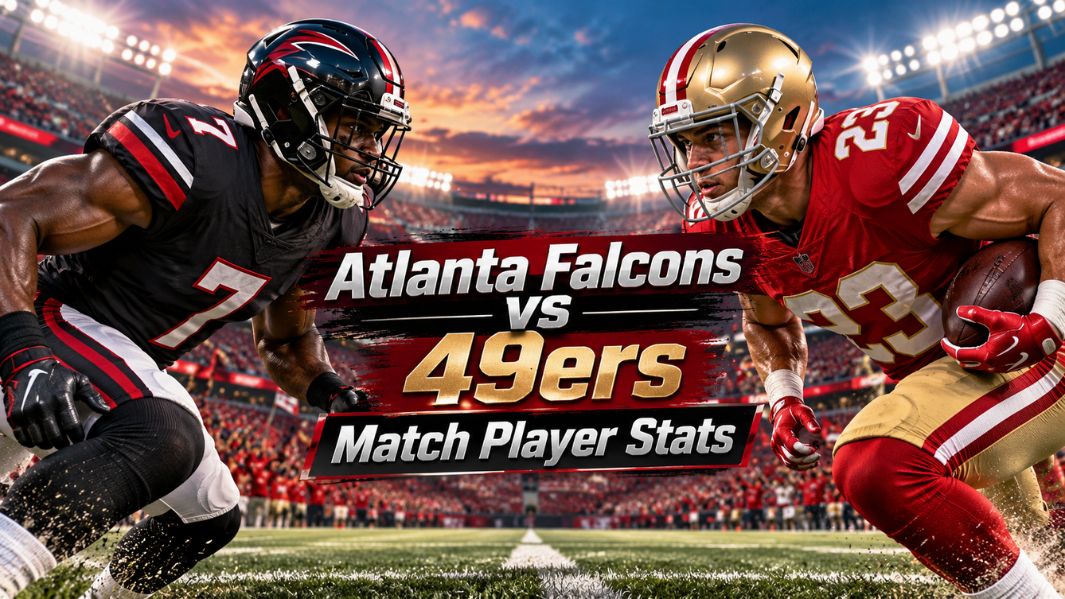 Atlanta Falcons vs 49ers Match Player Stats