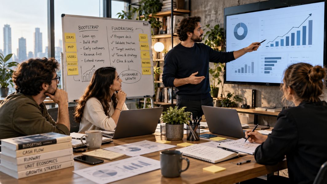 Startup Booted Fundraising Strategy