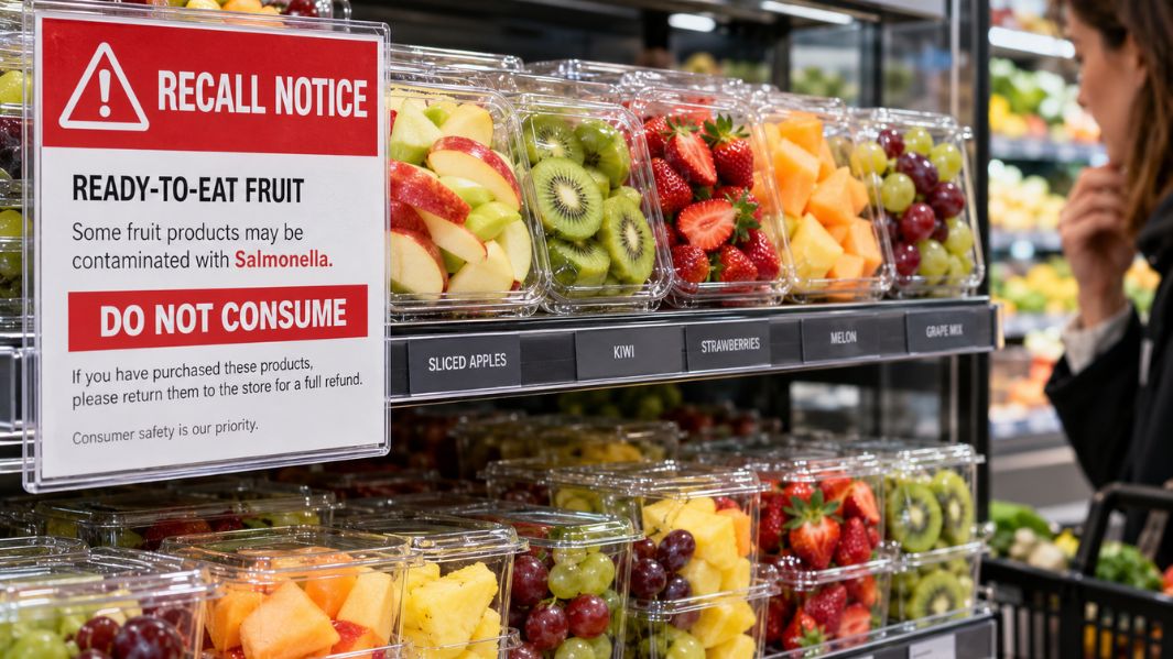 UK Supermarket Fruit Salmonella Recall