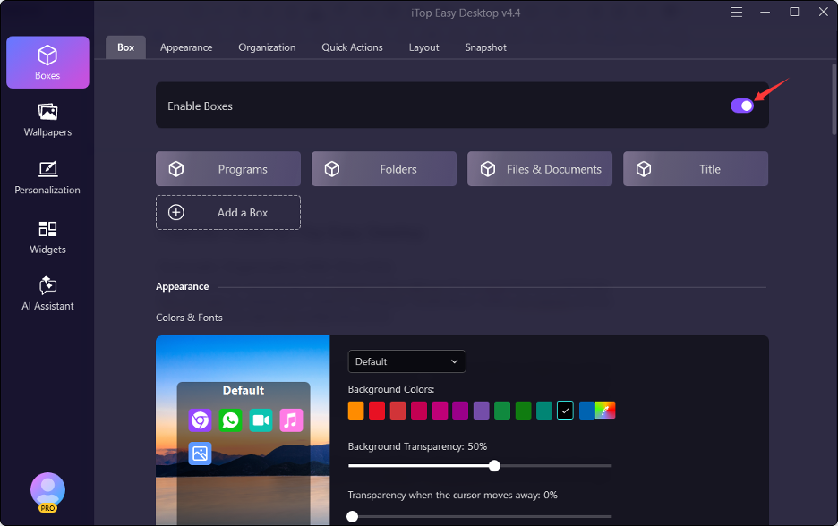 iTop Easy Desktop